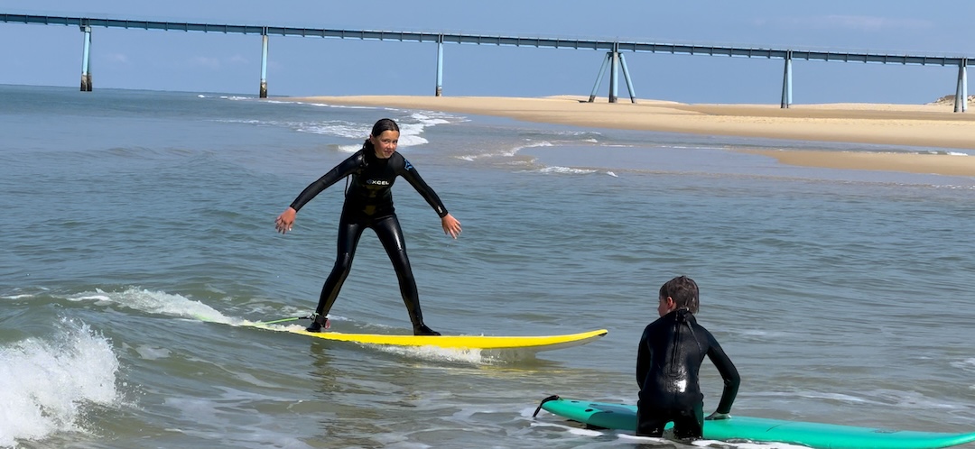 ECOLE SURF GIRONDE AQUITAINE ARCACHON PYLA SURF SCHOOL LA TESTE DE BUCH DUNE PILAT