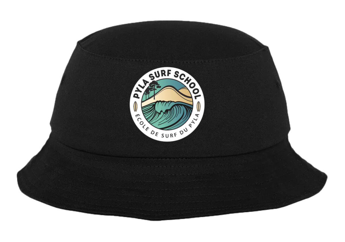 Bob Pyla Surf School Noir 100% Coton